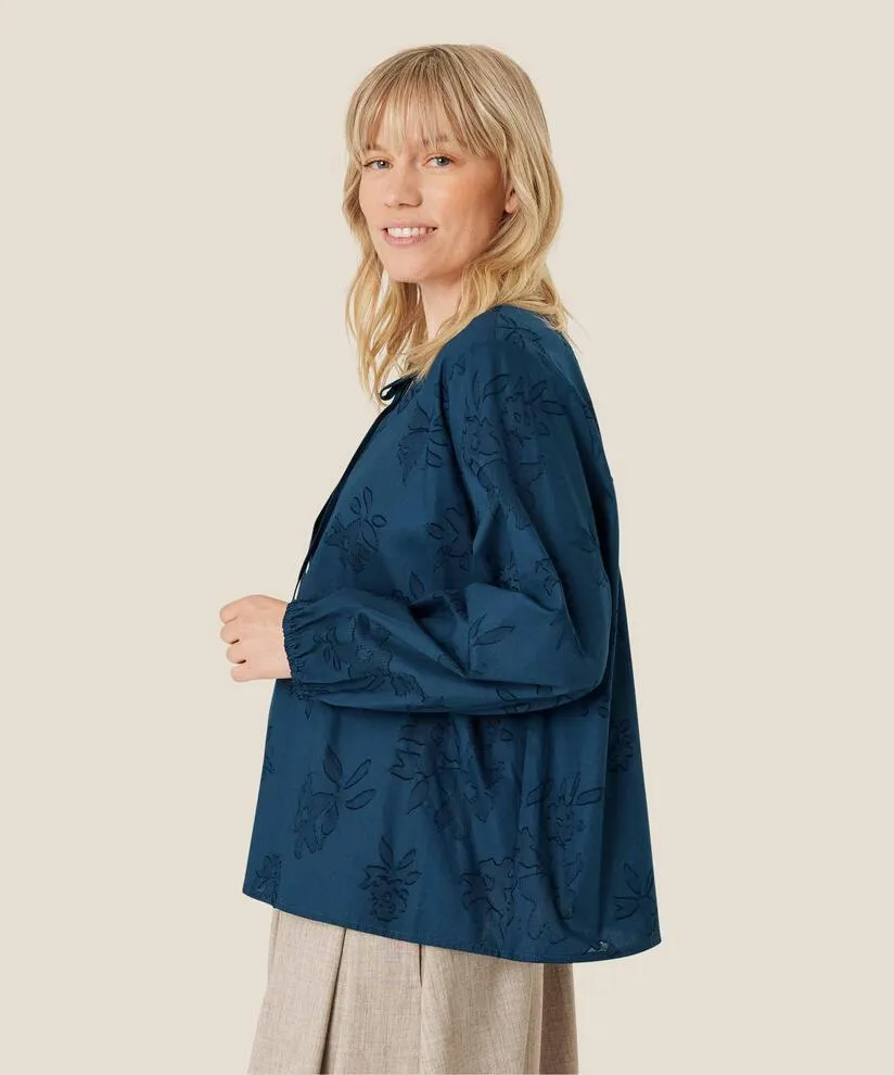 1009504 MaDavy Blouse - Moonlit Ocean