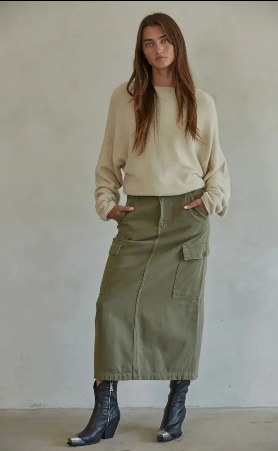 Boat Neck Cozy Sweater