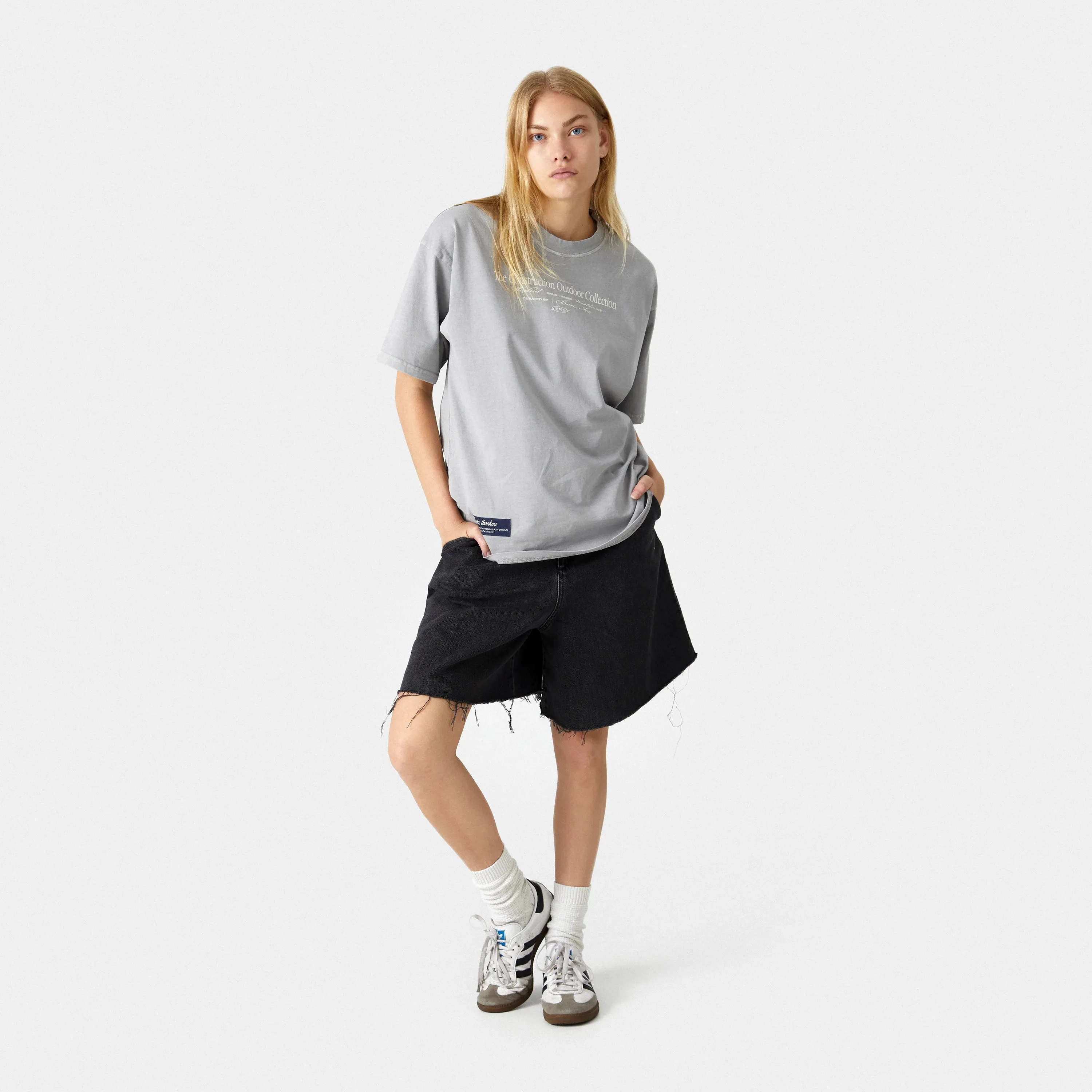 Construction Stone Oversized Tee