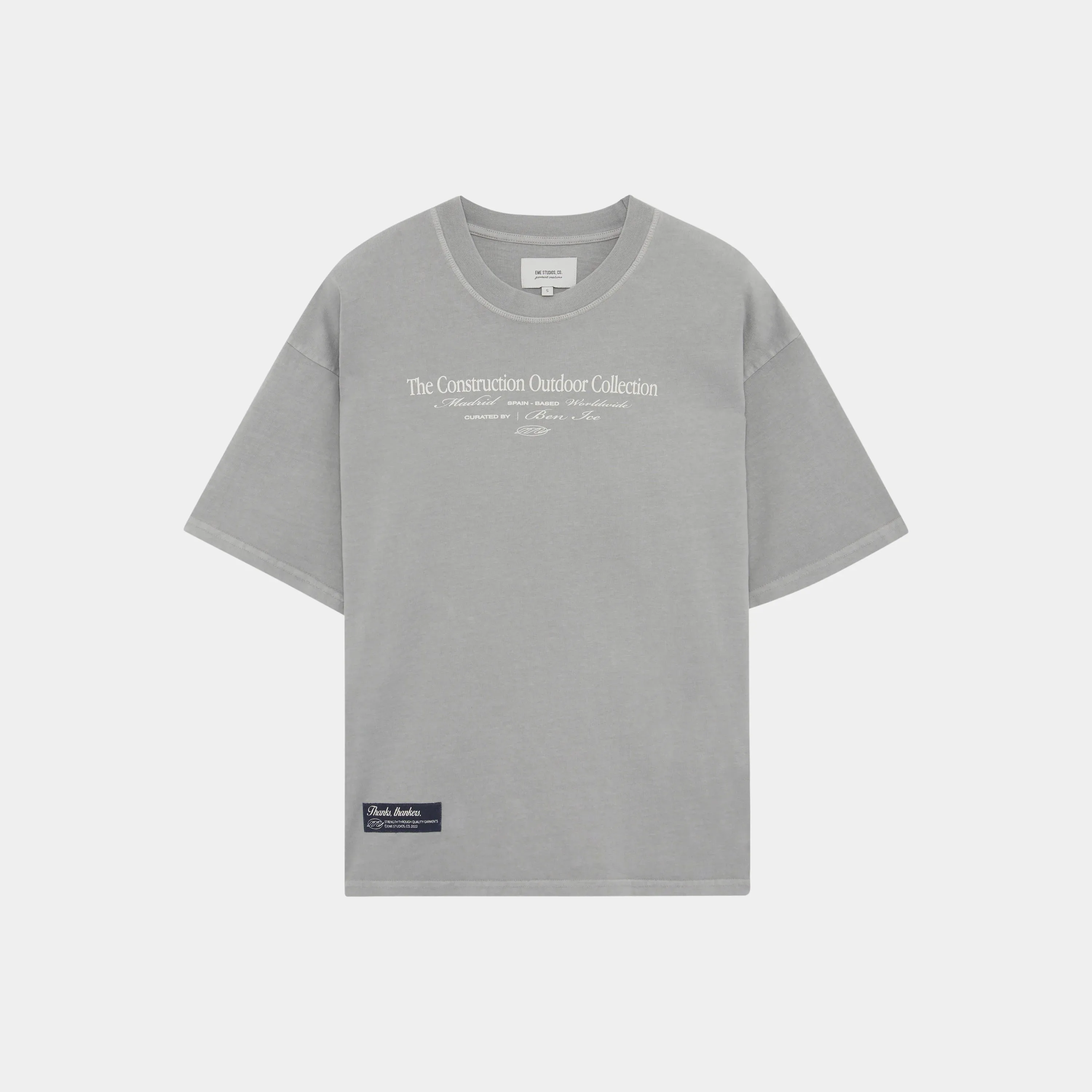 Construction Stone Oversized Tee