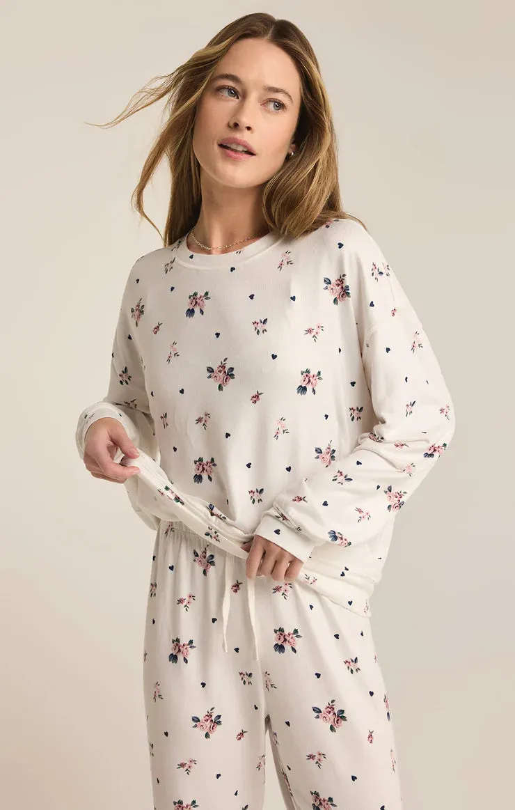 Cozy Rosebud Top