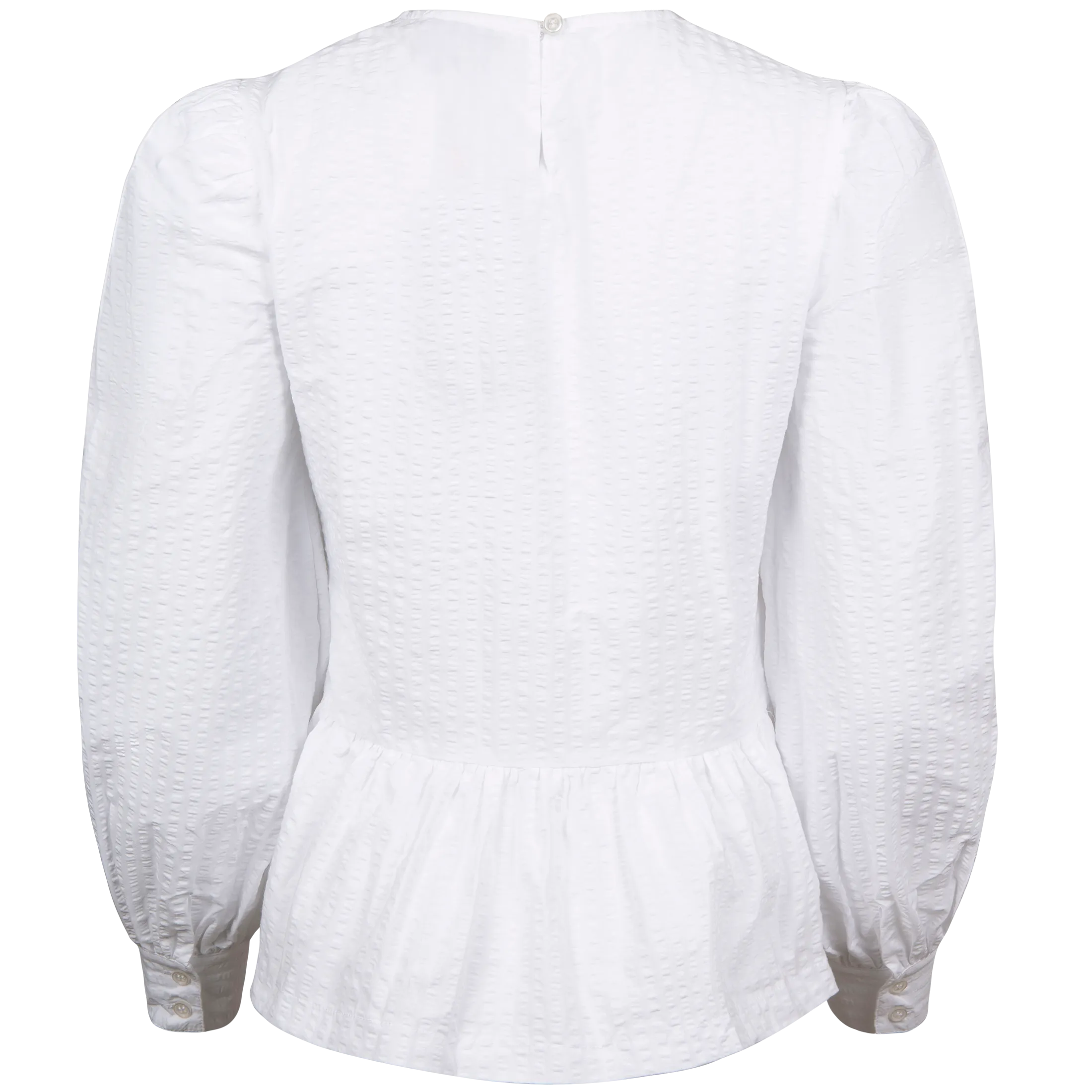 Line Blouse - White