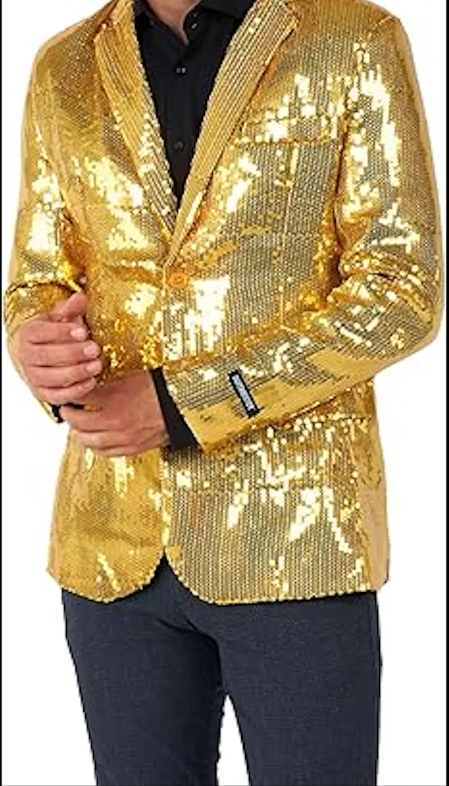 Men's Sequin NYE Purple Blazer Jackets