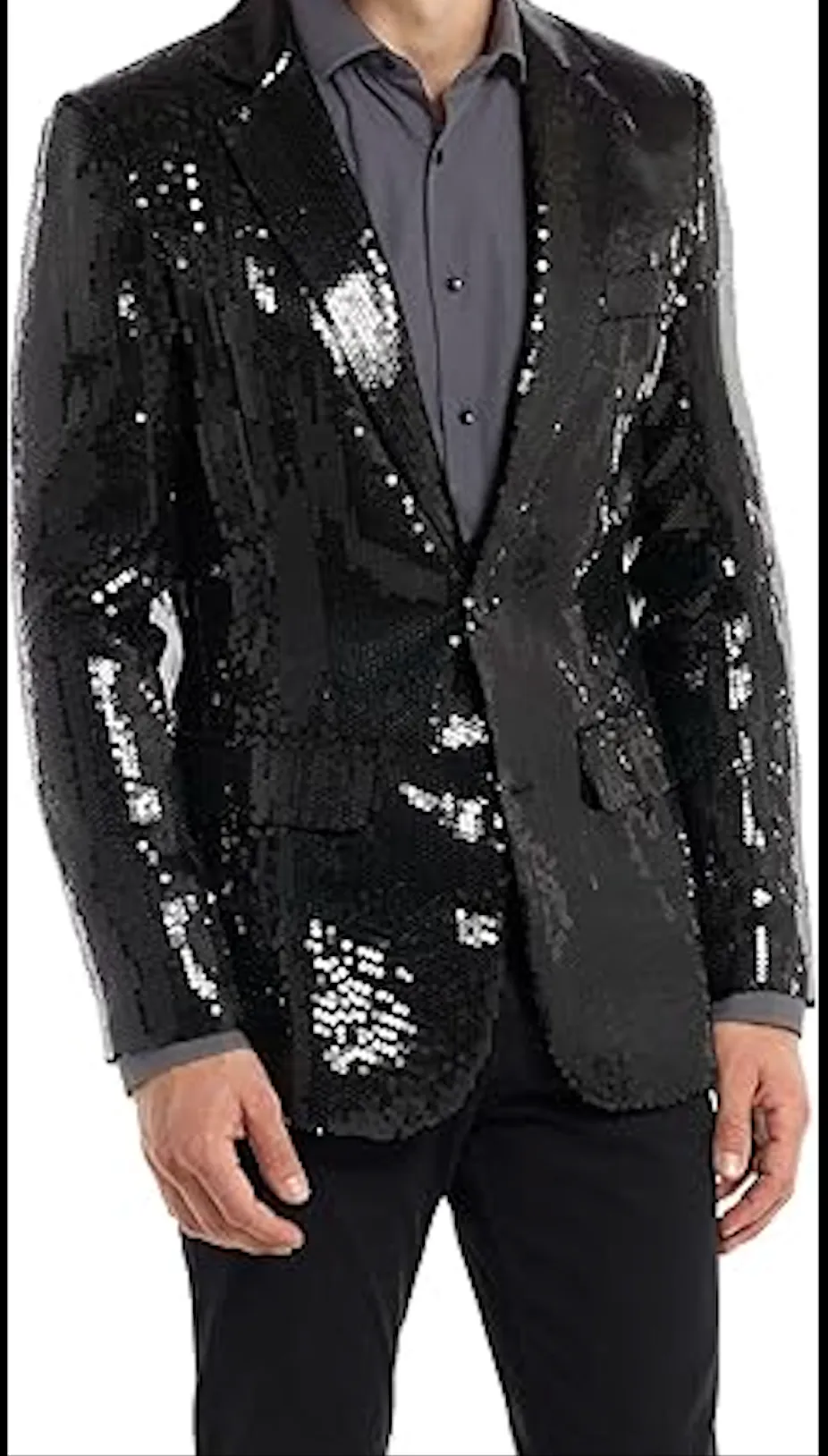 Men's Sequin NYE Purple Blazer Jackets
