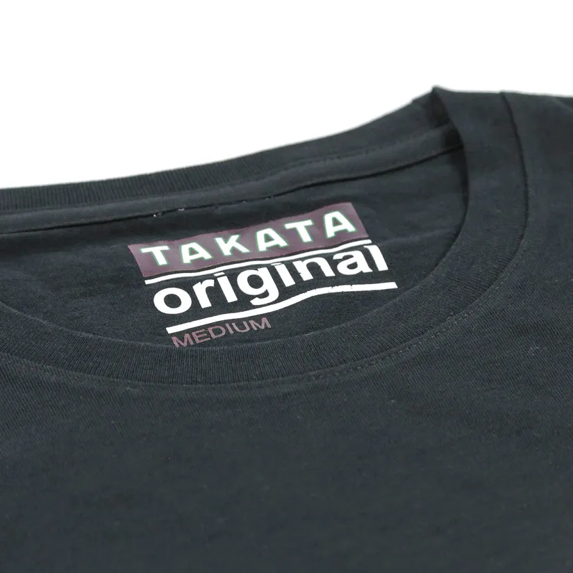 Official Takata Black T-Shirt with White Logo - S-XL