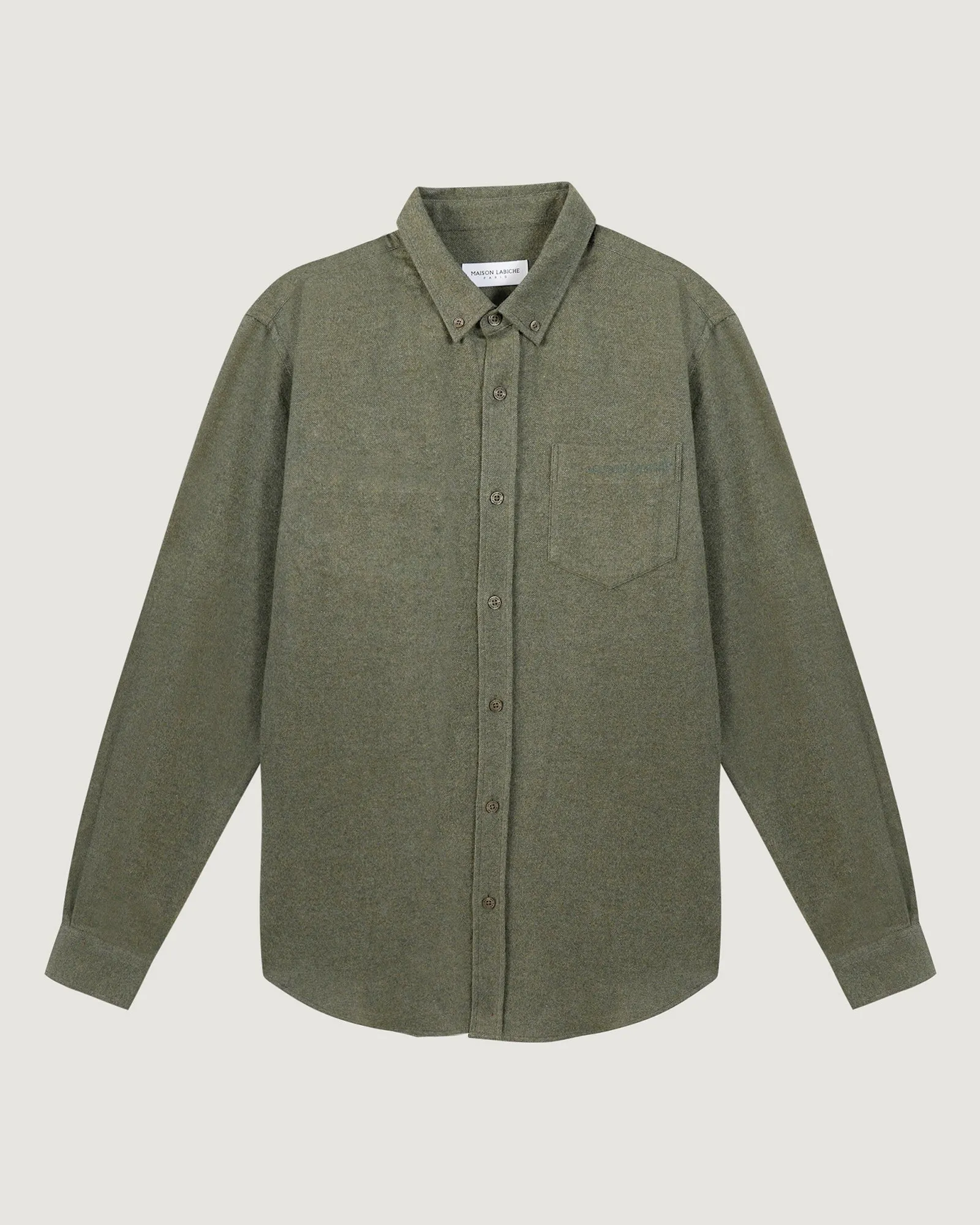 "Maison Labiche" bonne graine flannel shirt