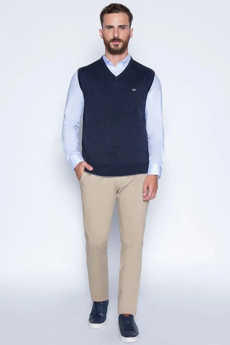 Sweater navy hombre casual smart